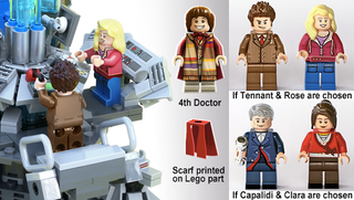 Illustration for article titled C'mon, Lego, Just Make These Doctor Who Sets